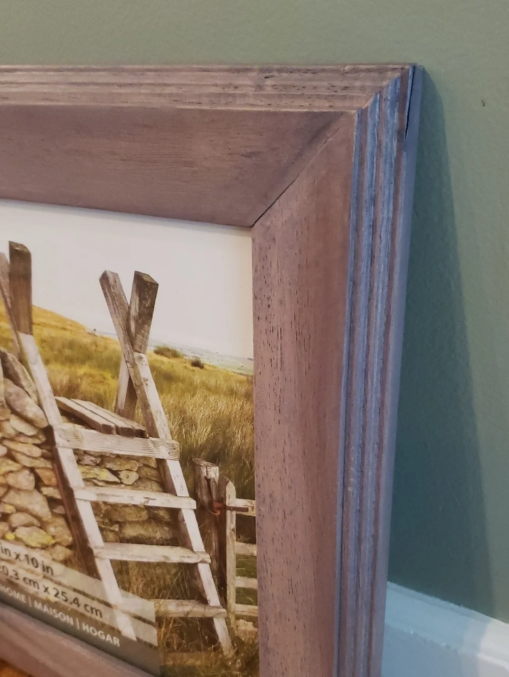 NWT Studio Decor Rustic Greige Picture Wall Frame - Holds 8x10